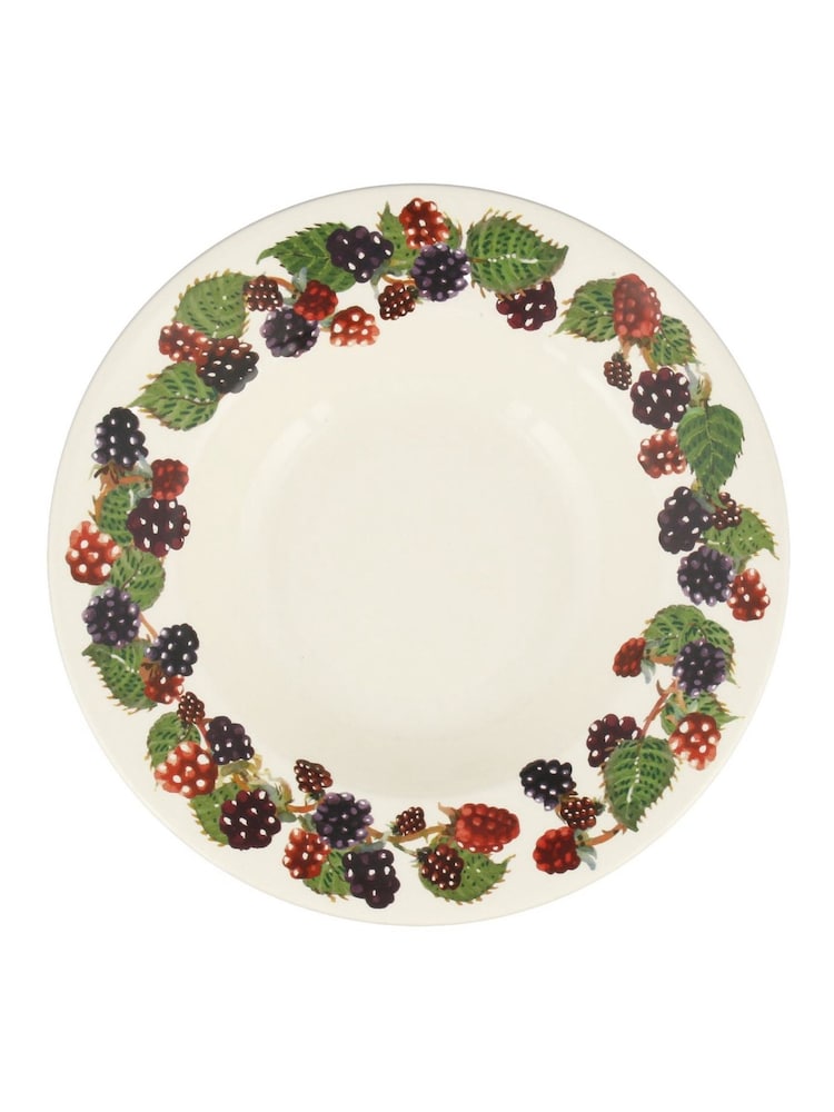 Emma Bridgewater Cream Blackberry Dessert Plate - Image 2 of 3 Emma Bridgewater Cream Blackberry Dessert Plate - Image 2 of 3