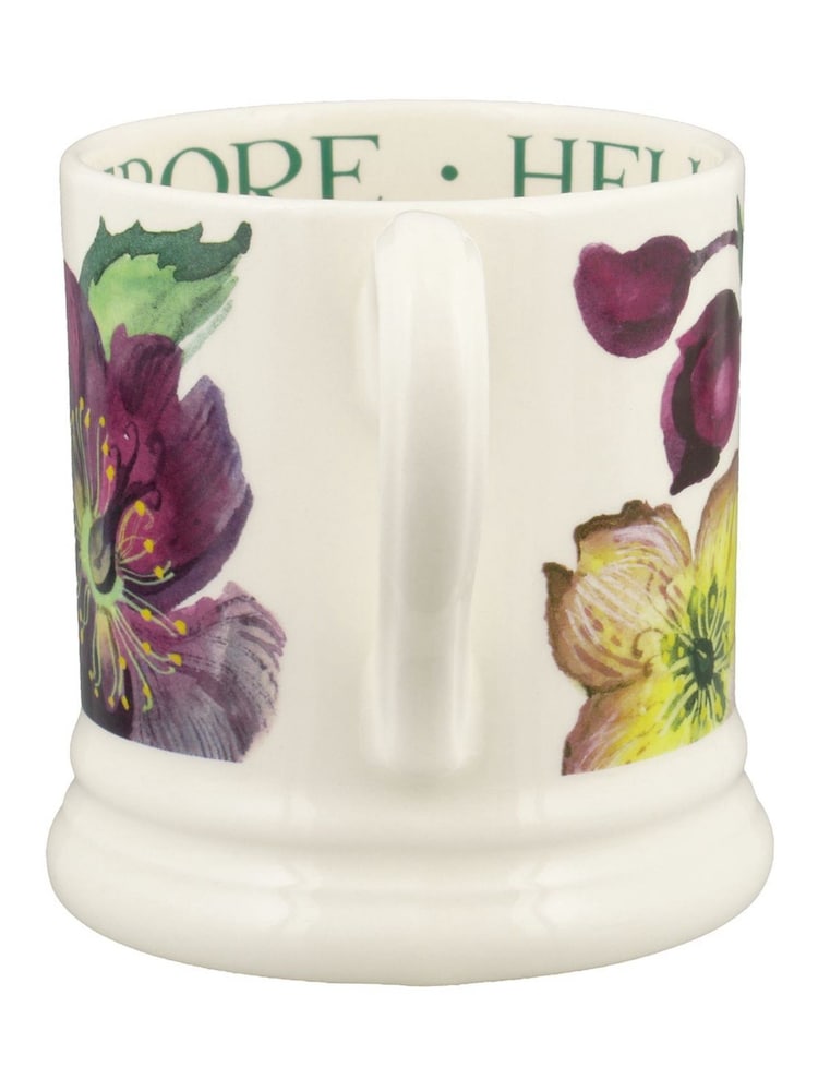 Emma Bridgewater Cream Hellebore 1/2 Pint Mug - Image 2 of 3 Emma Bridgewater Cream Hellebore 1/2 Pint Mug - Image 2 of 3
