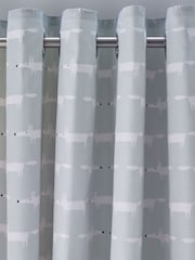 Scion Living At Next Mr Fox Eyelet Blackout Curtains - Image 2 of 2