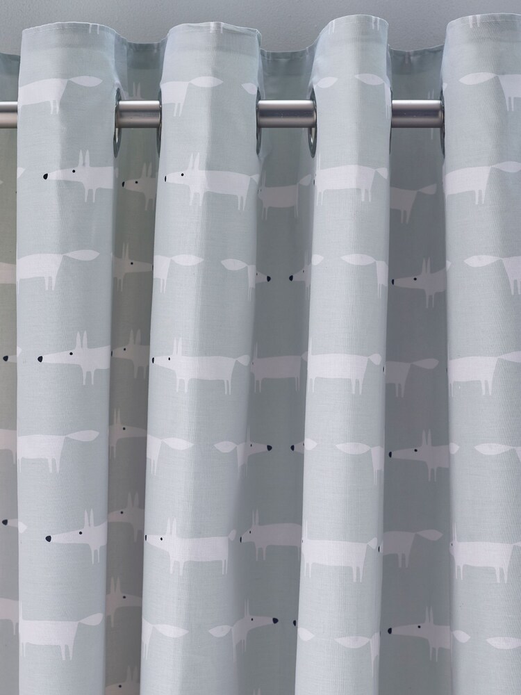 Scion Living At Next Mr Fox Eyelet Blackout Curtains - Image 2 of 2