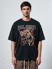 Religion Black Reign in Blood T-Shirt - Image 2 of 6