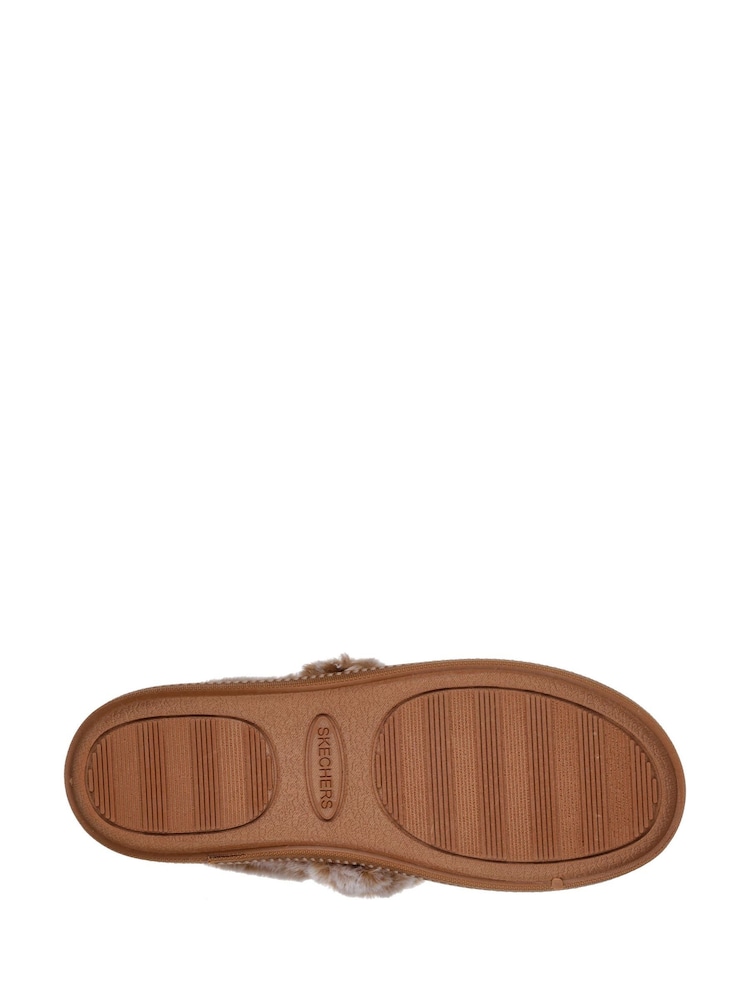 Skechers Camel Cosy Campfire Team Toasty Womens Slippers - Image 6 of 6