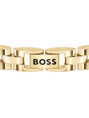 BOSS Gold Tone Archer Two-Tone PVD Bracelet - Image 3 of 3