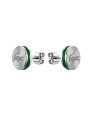 Lacoste Silver Tone Lacoste Gents Baseline Stainless Steel Earrings - Image 1 of 1