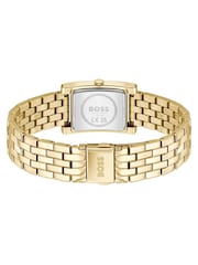 BOSS Gold Lucy Light IP Tank Watch - Image 4 of 4