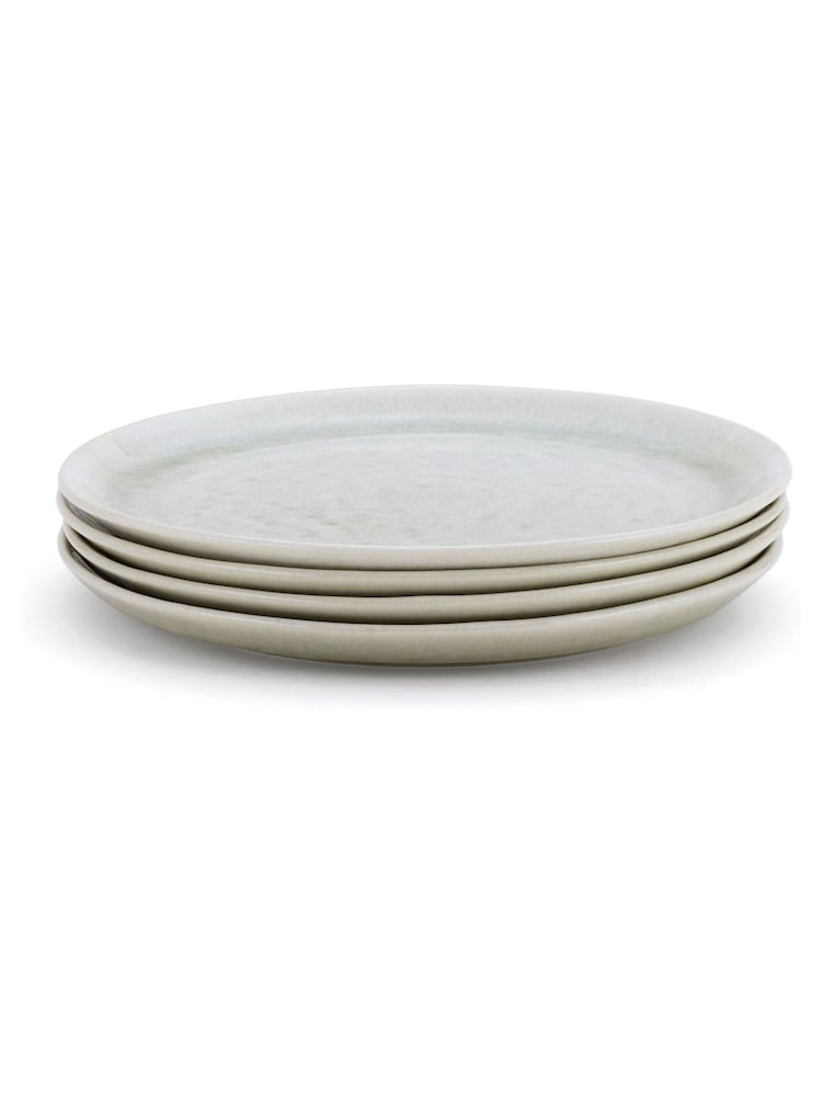 Juego de 4 platos de postre de gres Bantham de Stellar - Imagen 4 de 4