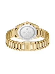 BOSS Green/Gold Cheswick Two Tone Stainless Steel And Gold IP Watch - Image 4 of 5