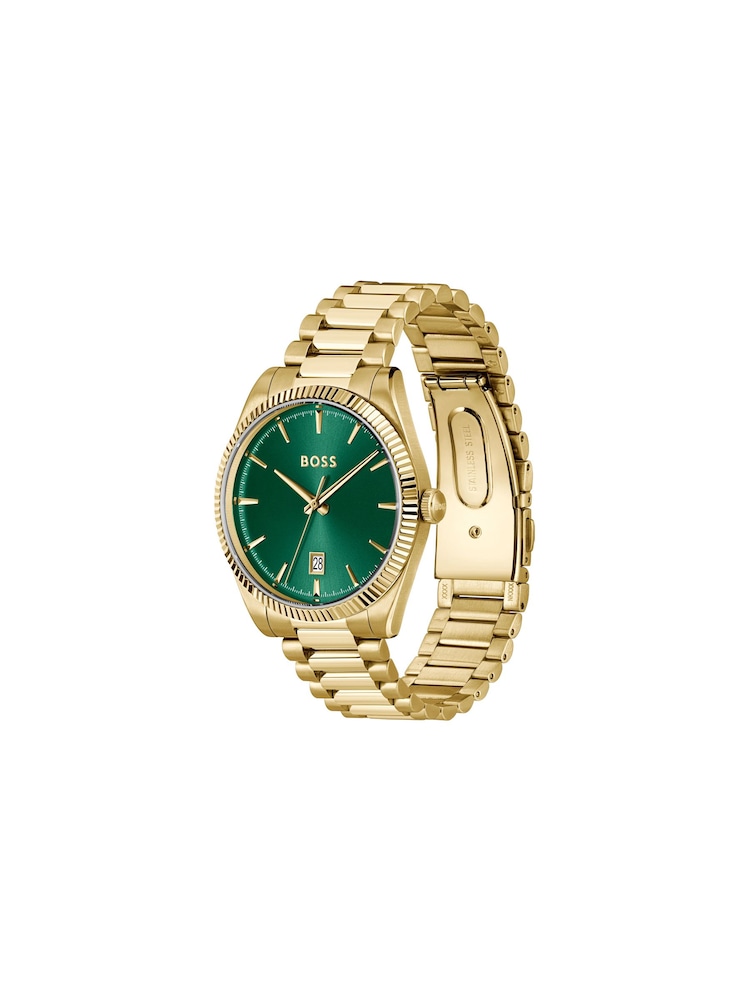 BOSS Green/Gold Cheswick Two Tone Stainless Steel And Gold IP Watch - Image 5 of 5 BOSS Green/Gold Cheswick Two Tone Stainless Steel And Gold IP Watch - Image 5 of 5