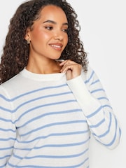 Blau - M&Co Gestreifter Pullover - Bild 4 von 4