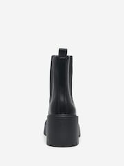 ONLY Black Chunky Block Heel Chelsea Boots - Image 4 of 5
