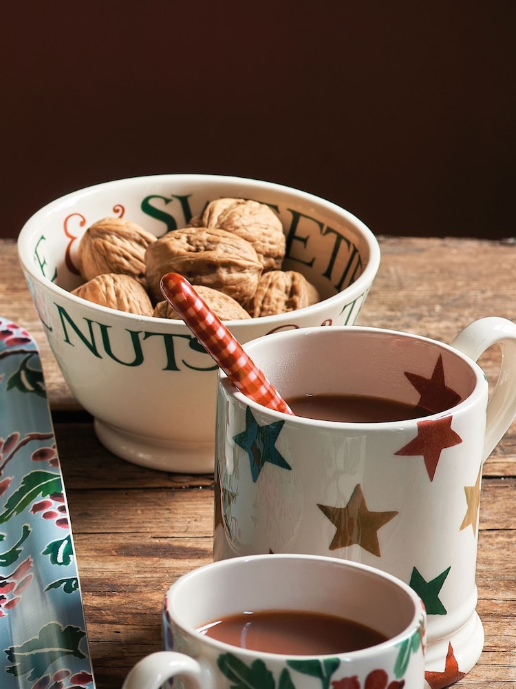 Emma Bridgewater Cream Christmas Toast & Marmalade Small Old Bowl - Image 1 of 4