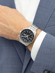 BOSS Black Skytraveller Bi Colour Chronograph Watch - Image 1 of 5