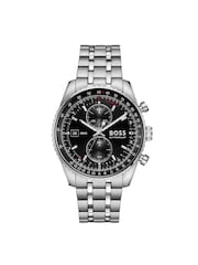 BOSS Black Skytraveller Bi Colour Chronograph Watch - Image 3 of 5