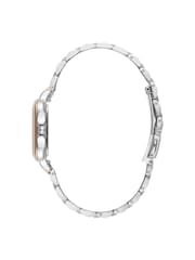 Olivia Burton Silver 28mm Stainless Steel and Rose Gold Grosvenor Watch - Image 5 of 6