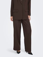 Pantalones sartoriales de tiro alto y pernera ancha de ONLY - Imagen 4 de 7