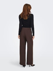 Pantalones sartoriales de tiro alto y pernera ancha de ONLY - Imagen 5 de 7
