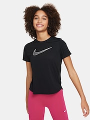 Nike Black Dri-FIT One T-Shirt - Image 1 of 5