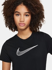 Nike Black Dri-FIT One T-Shirt - Image 3 of 5