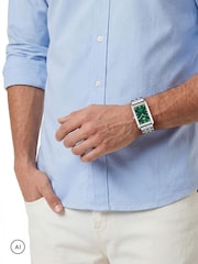 Lacoste Silver Santiago Watch - Image 1 of 4
