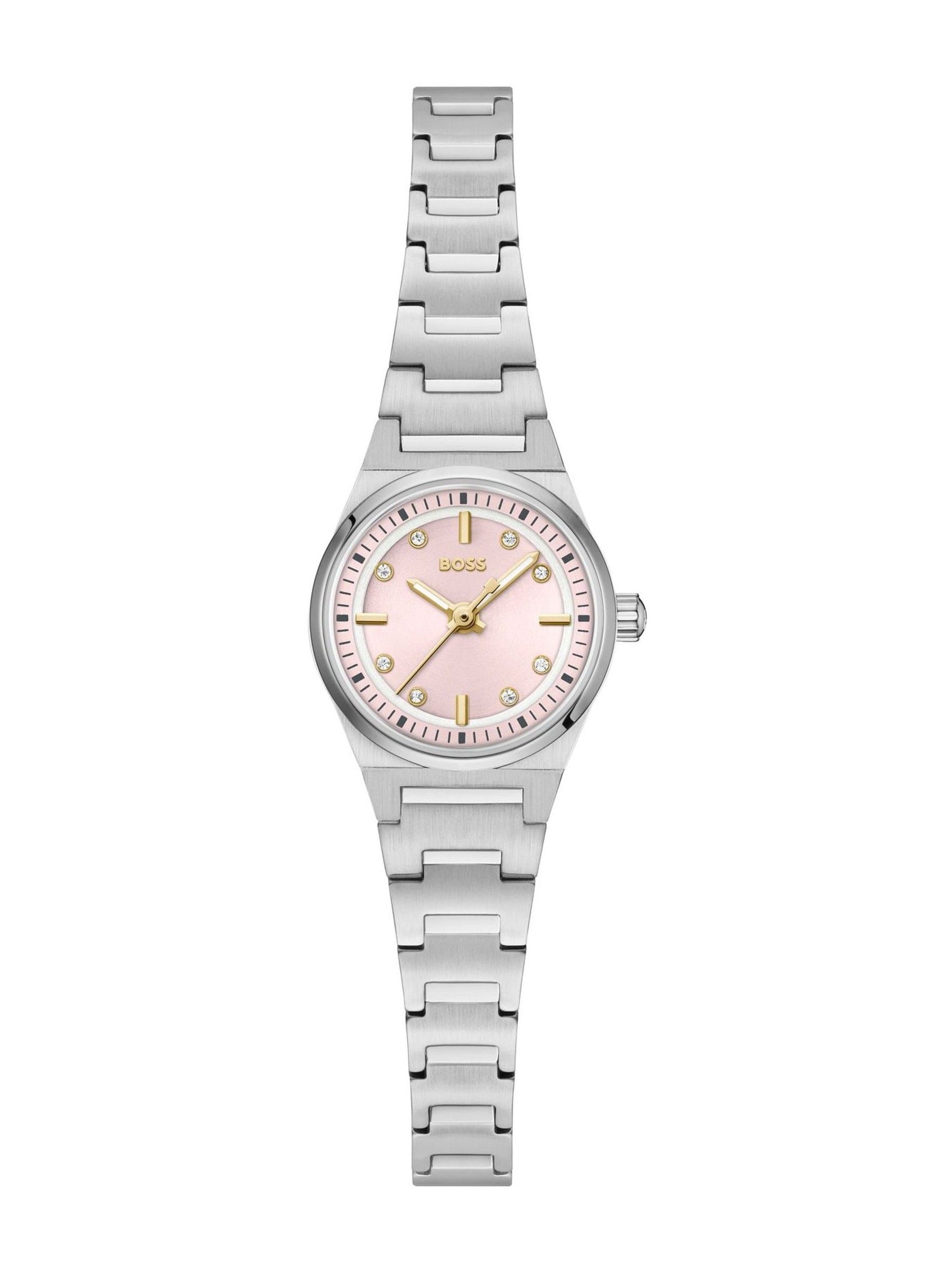 Boss Women's Silver Candor Gracey Stainless Steel Watch - Image 1