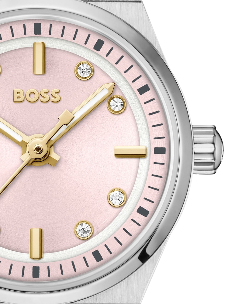 BOSS Silver Candor Gracey Stainless Steel Watch - Image 4 of 4