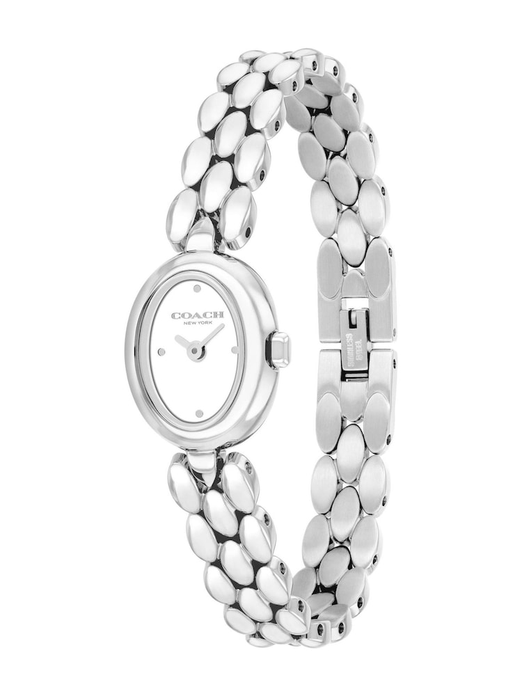 COACH Silver Sammy Mini  Stainless Steel Bracelet Watch - Image 2 of 4