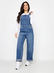 PixieGirl Petite Blue Denim 100% Cotton Dungarees - Image 3 of 4