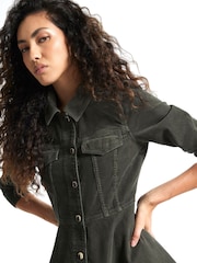 River Island Cord Skater Mini Dress - Bilde 2 av 4