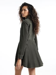 River Island Cord Skater Mini Dress - Bilde 3 av 4