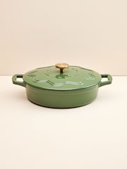 Judge Green 28cm Enamelled Cast Iron Shallow Casserole - Image 1 of 6