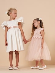 Rosa - Angel & Rocket Lucy Spitzenkleid - Bild 3 von 5