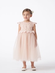 Rosa - Angel & Rocket Lucy Spitzenkleid - Bild 4 von 5