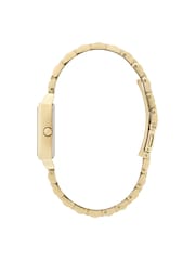 Olivia Burton Gold Tone 21mm Townhouse Gold IP White Dial Watch - Image 3 of 4