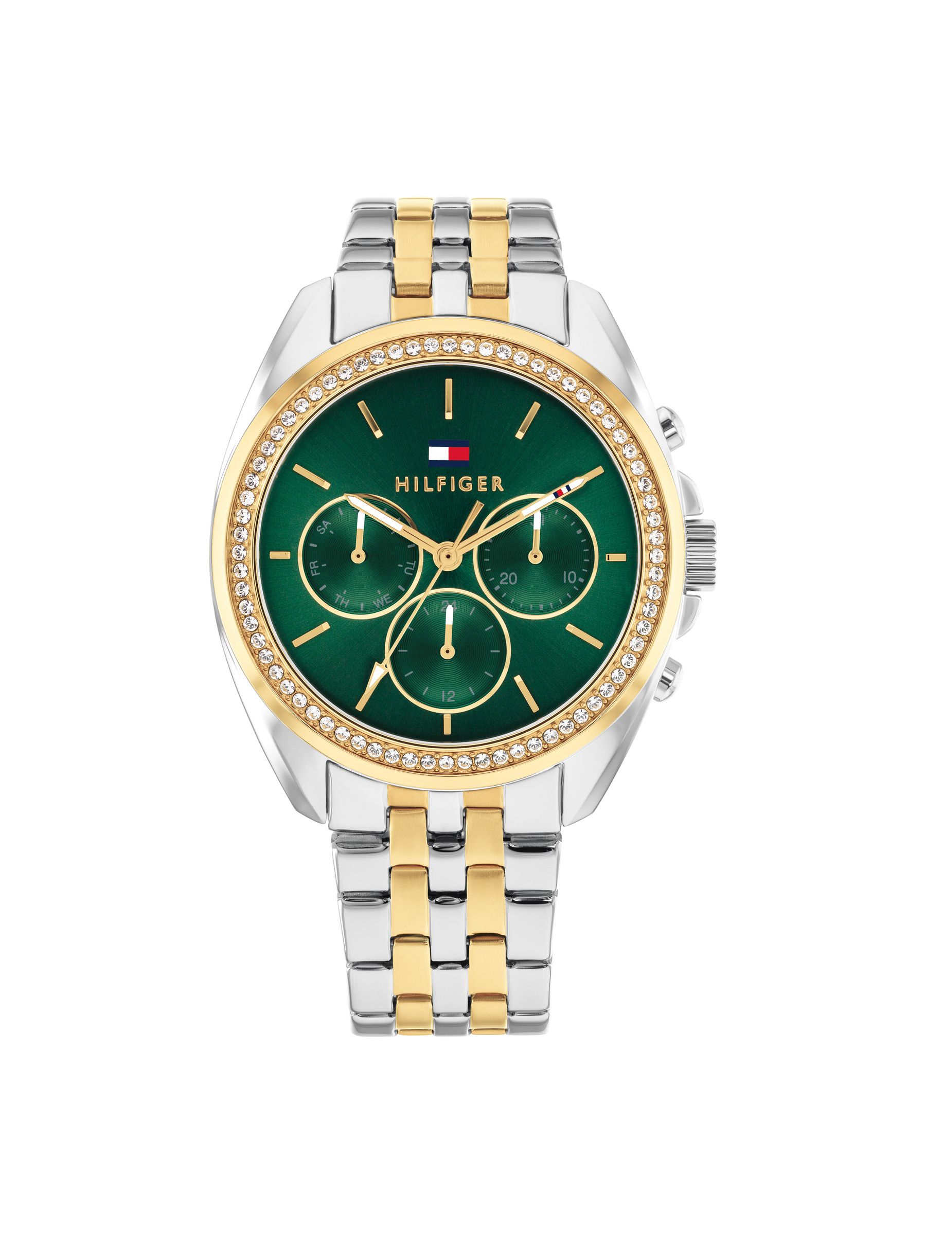 Tommy Hilfiger Two Toned Stainless Steel And Gold Bracelet Watch - Image 2