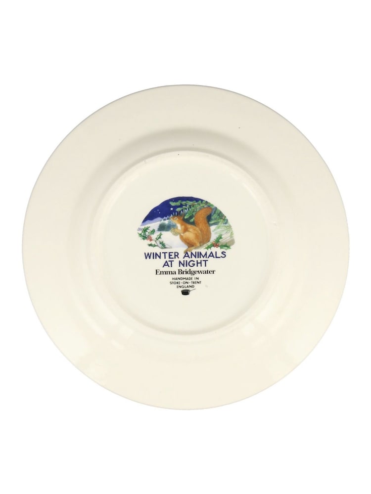 Emma Bridgewater Cream Midnight Squirrel Medium Dinner Plate - Image 2 of 2