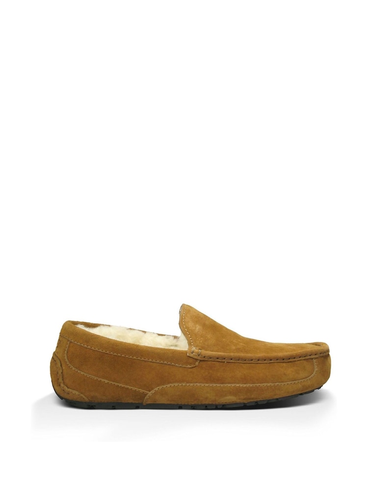UGG Tan Brown Ascot Slippers - Image 1 of 5