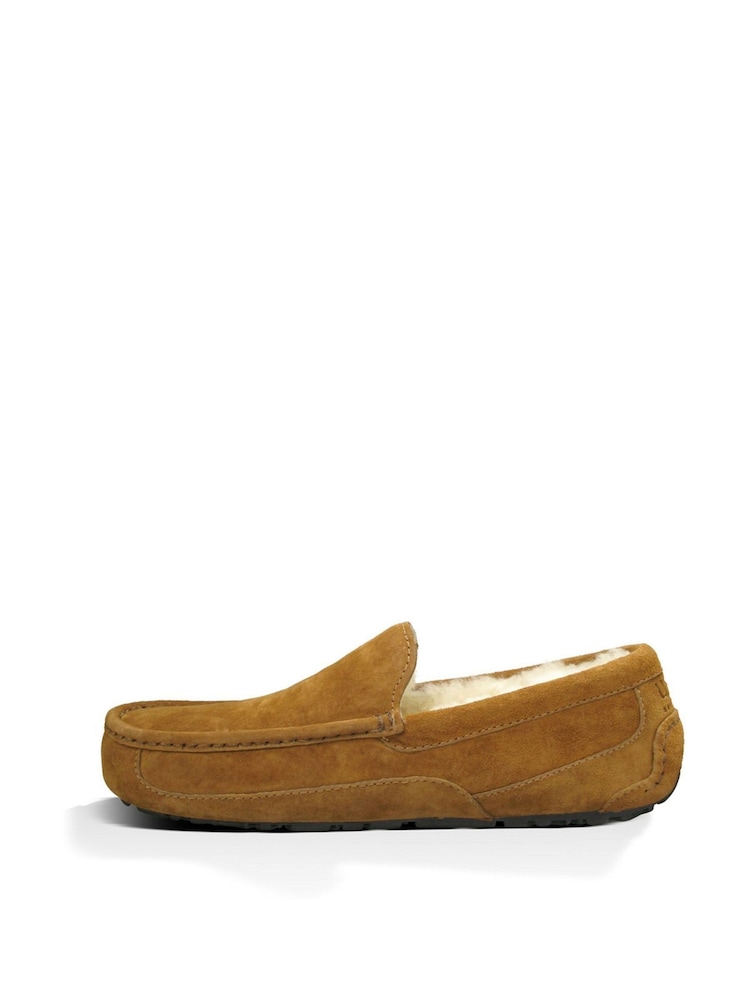 UGG Tan Brown Ascot Slippers - Image 2 of 5