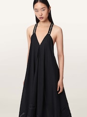 AllSaints Black Lil Dress - Image 4 of 5