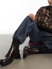 River Island Red Ankle Boots - Image 1 of 5