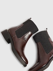 River Island Red Ankle Boots - Image 4 of 5