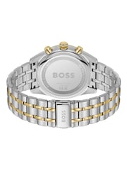 BOSS Grey Skytraveller Bi Colour Chronograph Watch - Image 4 of 6