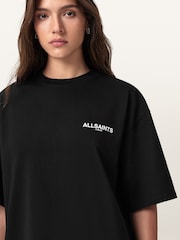 שחור - Allsaints חולצת טי, דגם Guardian Amelie - תמונה 5 מתוך 6
