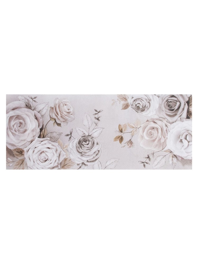 Art For The Home Pink Mixed Media Rose Trial Wall Art - Image 2 of 2