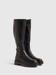 River Island высокие приталенные ботинки - Изображение 2 5