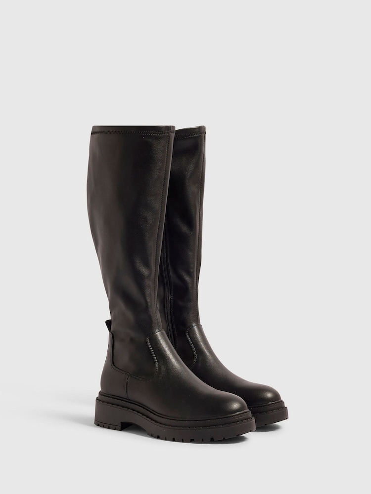 River Island высокие приталенные ботинки - Изображение 2 5