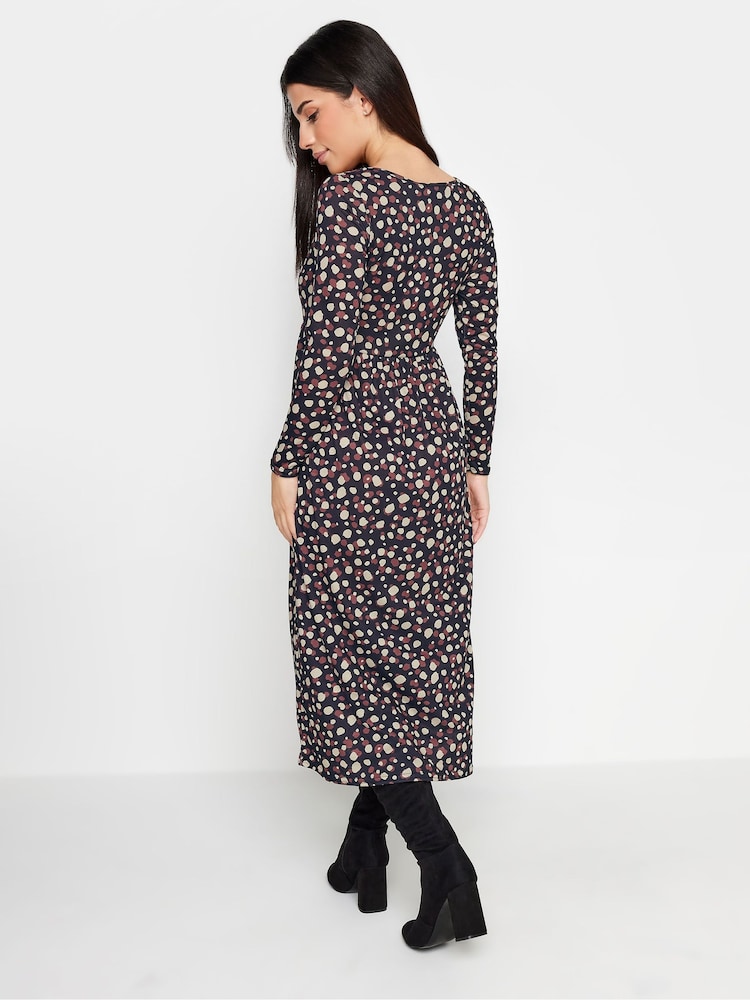 PixieGirl Petite Multi Long Sleeve Midi Dress - Image 1 of 2