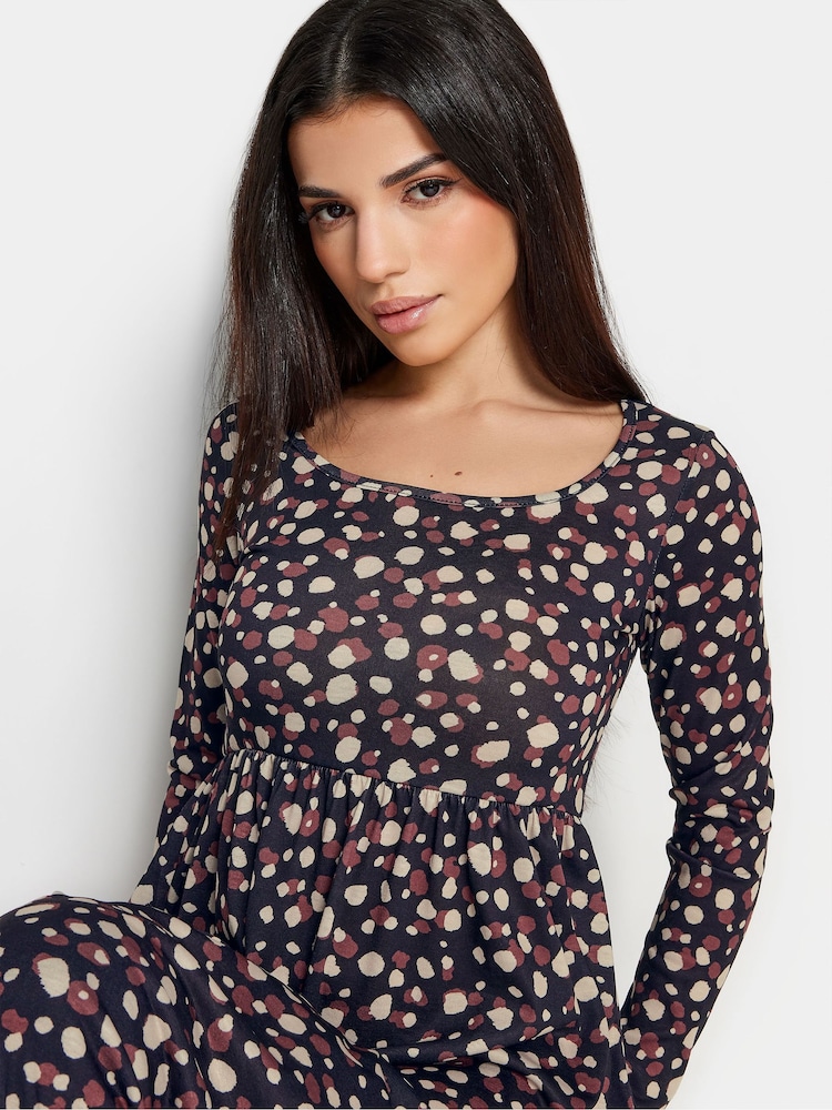 PixieGirl Petite Multi Long Sleeve Midi Dress - Image 2 of 2