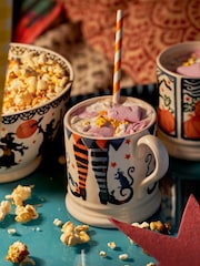 Emma Bridgewater Cream Witches' Feet 1/2 Pint Mug - Image 1 of 4