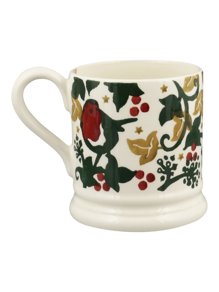 Emma Bridgewater Cream Dawn Chorus Robin 1/2 Pint Mug - Image 3 of 3 Emma Bridgewater Cream Dawn Chorus Robin 1/2 Pint Mug - Image 3 of 3