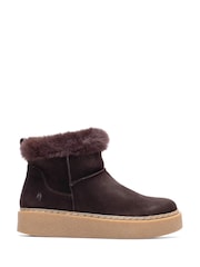 Hush Puppies Chocolate Brown Becca Ankle Boots - Image 1 of 4